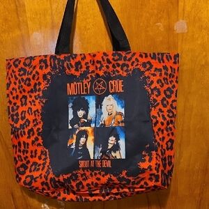 Motley Crue Shout At The Devil Large Tote Bag